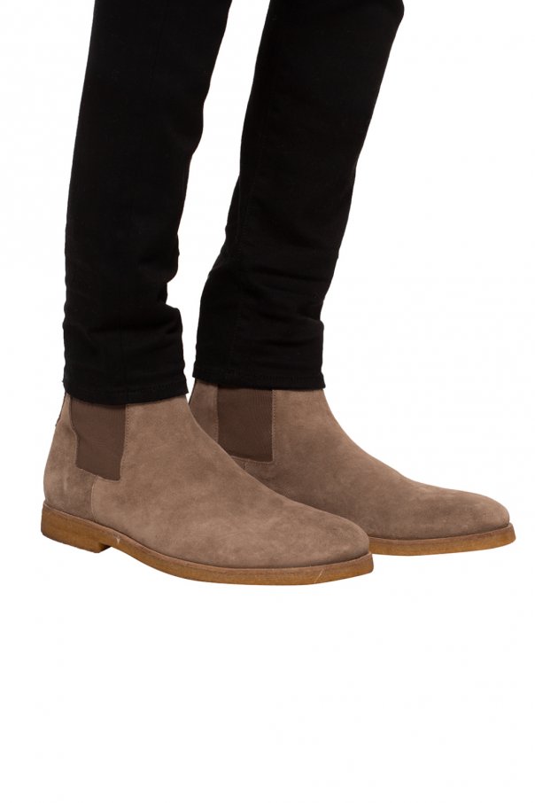 all saints reiner boot taupe