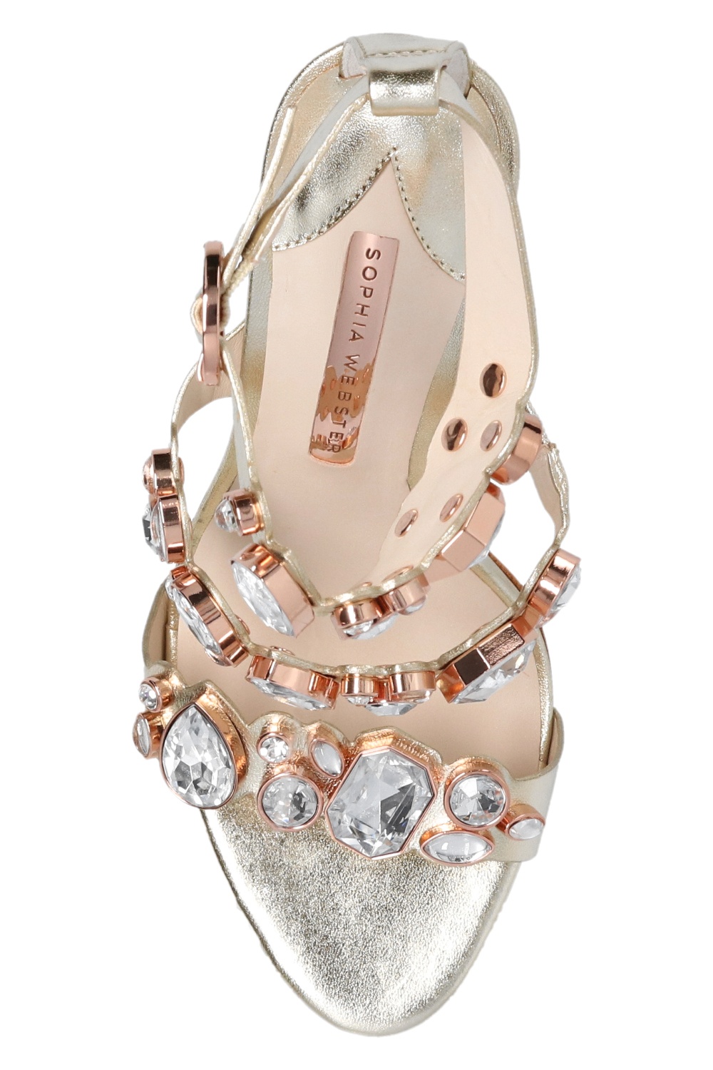 sophia webster rhinestone sandals