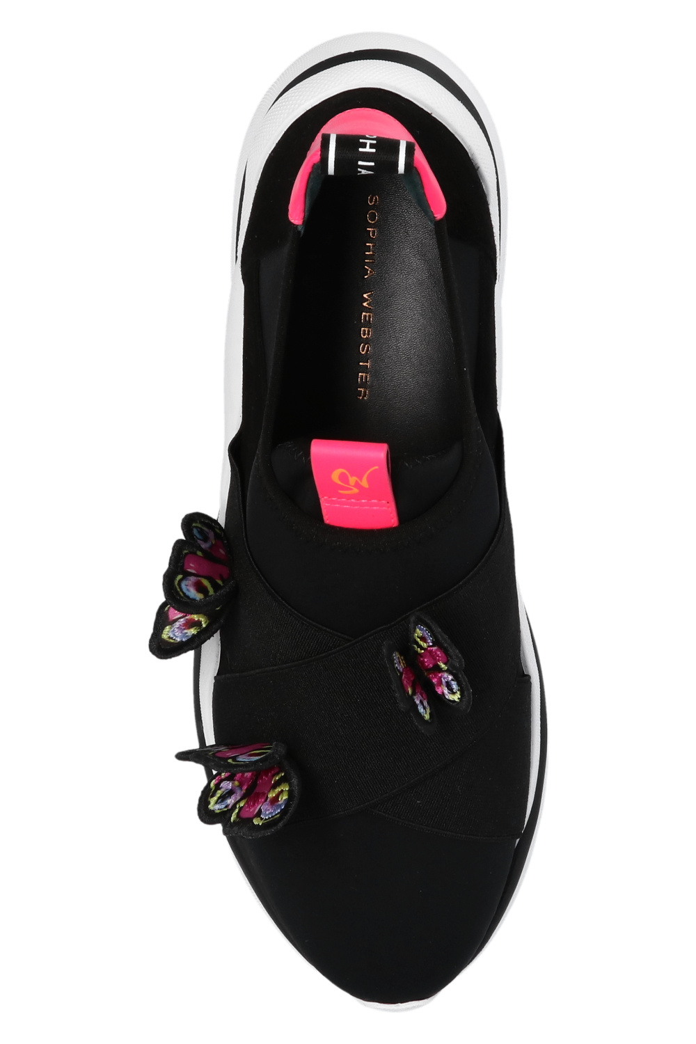 Sophia Webster ‘Riva’ slip-on shoes with logo