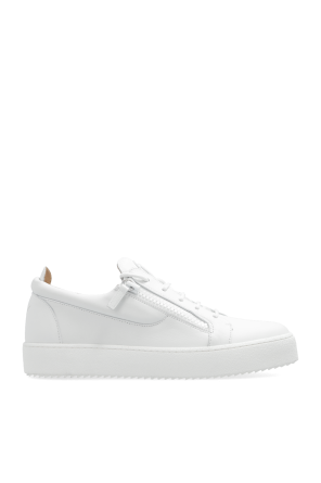 Ea7 Emporio Armani low-top lace-up trainers Bianco