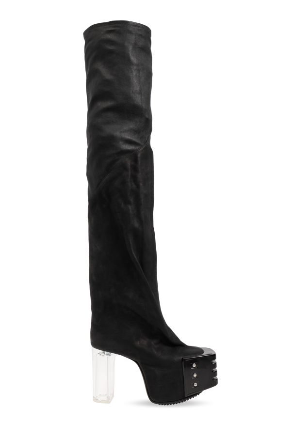 Platform boots od Rick Owens