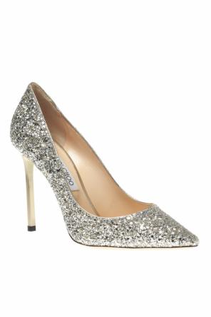 Jimmy Choo ‘Romy’ glitter stiletto pumps