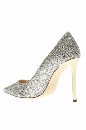 Jimmy Choo ‘Romy’ glitter stiletto pumps