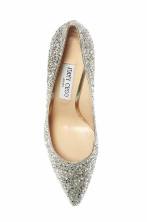 Jimmy Choo ‘Romy’ glitter stiletto pumps