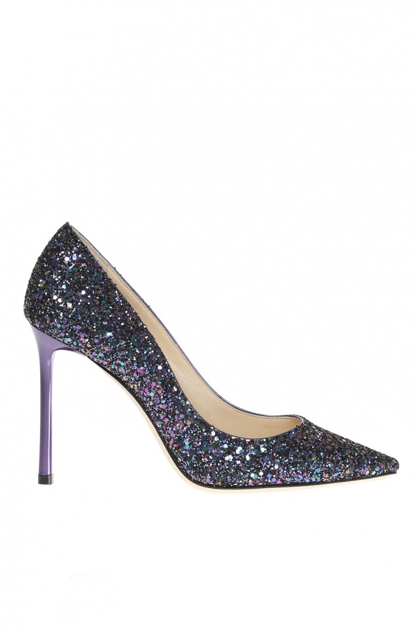 Jimmy Choo 'Romy' glitter pumps