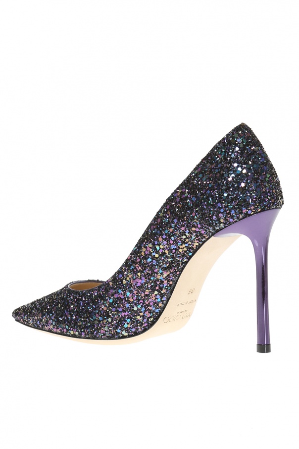 Jimmy Choo 'Romy' glitter pumps