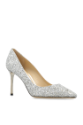 Jimmy Choo SILVER ‘Romy’ glitter pumps
