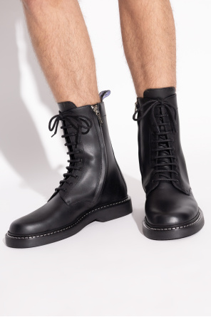 „rowan derby” lederstiefeletten od Jimmy Choo