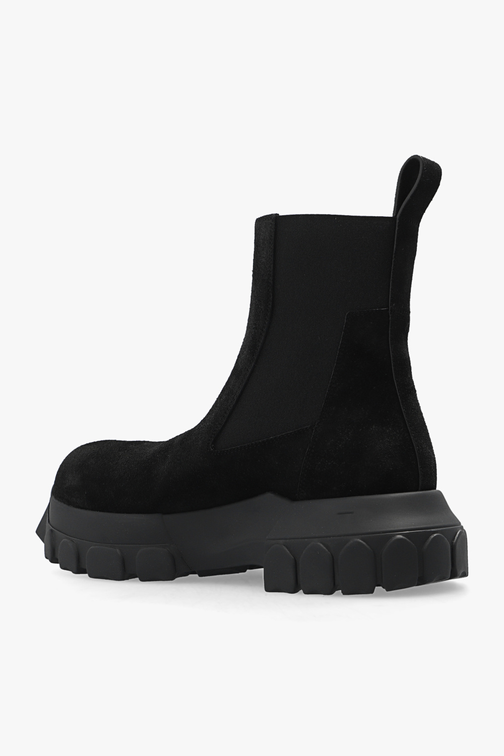 Rick Owens Suede Chelsea boots