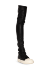 Rick Owens Leather over-the-knee boots