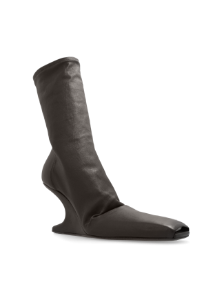 Rick Owens Wedge Ankle Boots