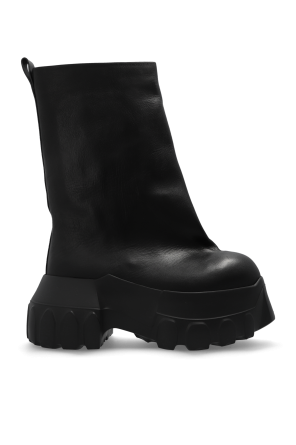 High platform boots od Rick Owens