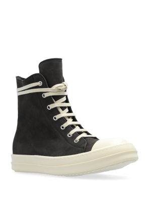 Rick Owens Leather high-top trainers