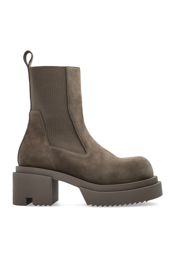 Heeled ankle boots `Beatle` od Rick Owens