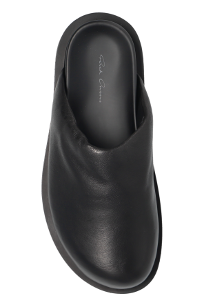 Rick Owens Skórzane klapki
