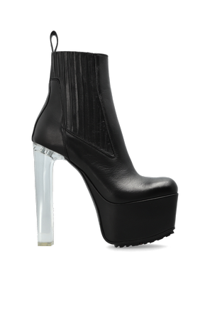 Leather platform ankle boots ‘Beatle Kiss 11’