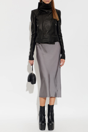 Rick Owens ‘Beatle Kiss 11’ leather platform ankle boots
