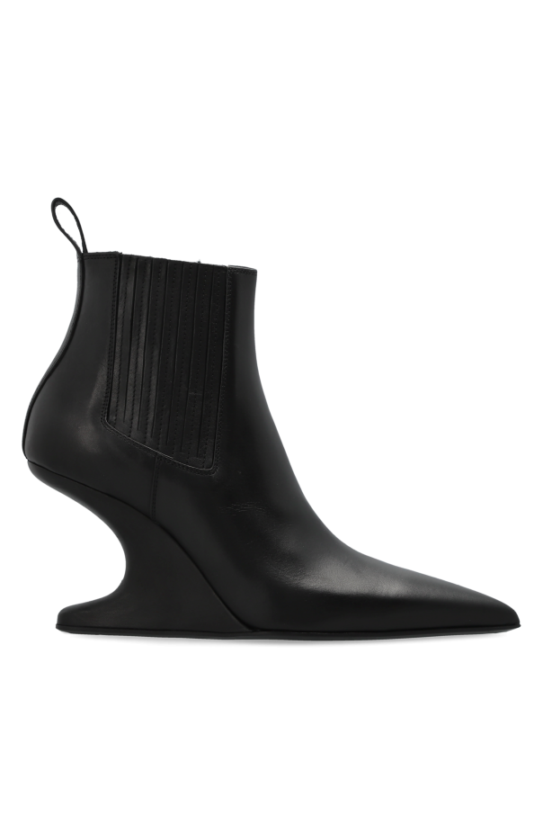 Heeled ankle boots ‘Cantilever 8’ od Rick Owens