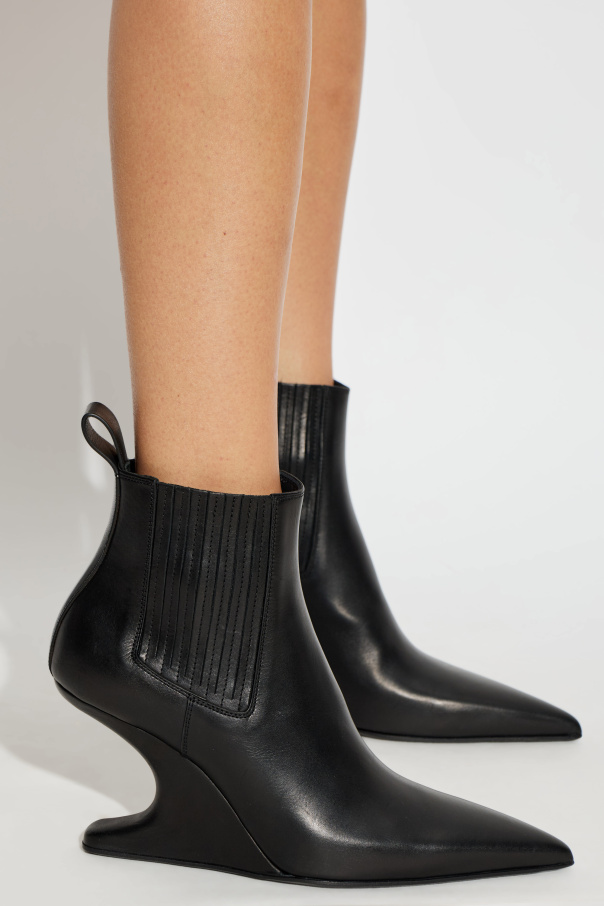 Rick Owens Botki na obcasie ‘Cantilever 8’