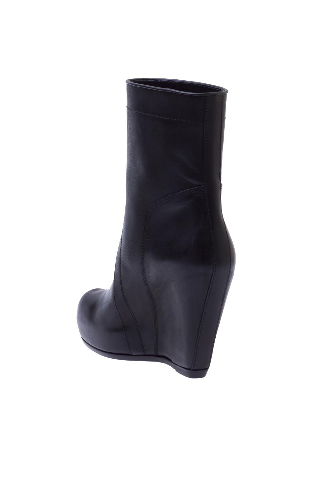 rick owens wedge boots