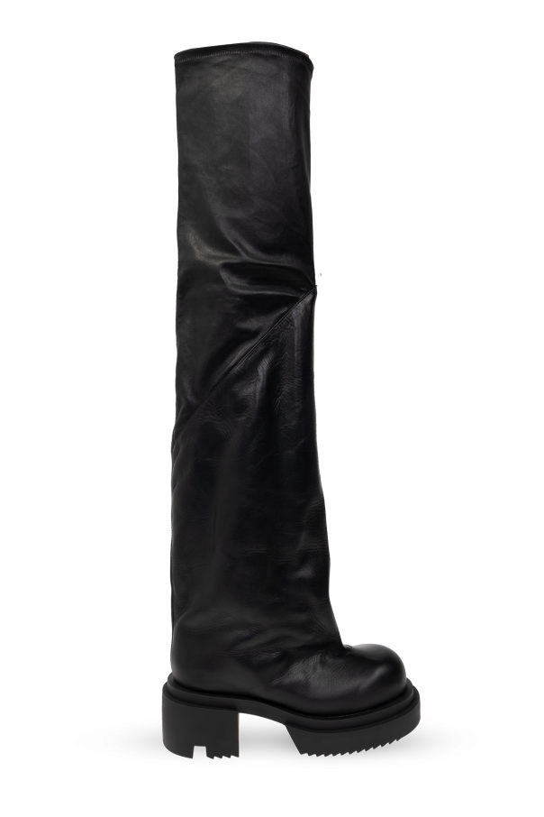 Thigh-high boots od Rick Owens