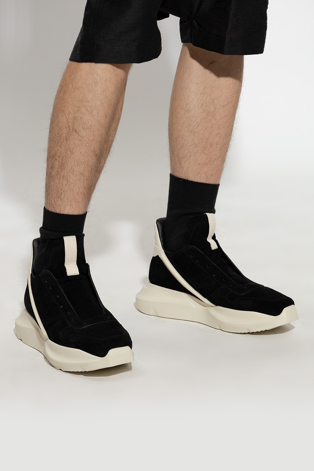 Rick Owens ‘Geth Runner’ perforated sneakers