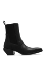 SAINT LAURENT-Patent-Leather Kid-Boots