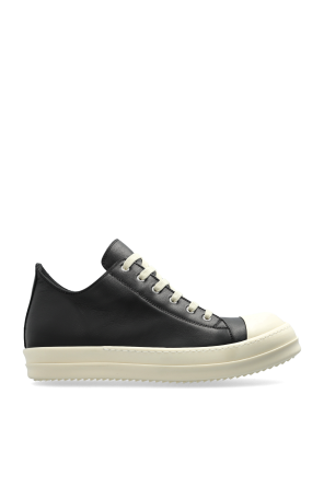 Leather sports shoes