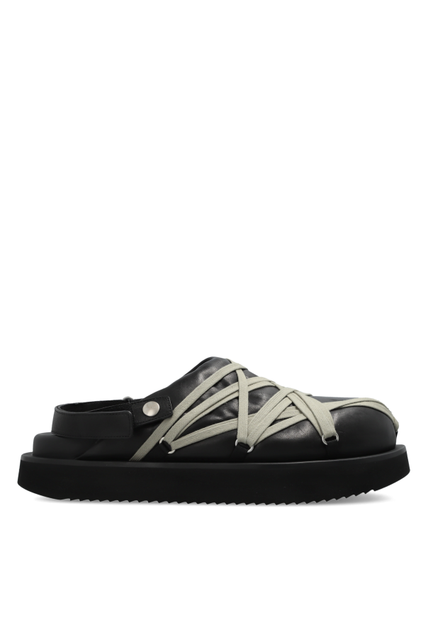 Platform flip-flops ‘Padded Megalace’ od Rick Owens