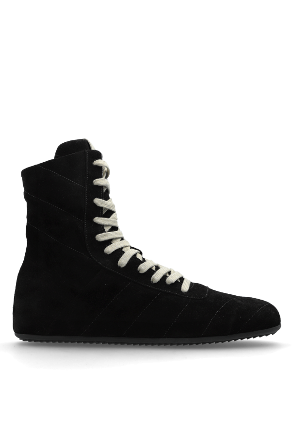 'Quilted Minimal High Sneaks' sports shoes od Rick Owens
