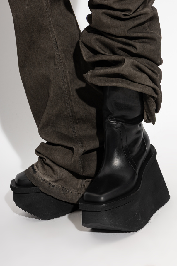 Rick Owens Botki na platformie ‘Factory Boots’