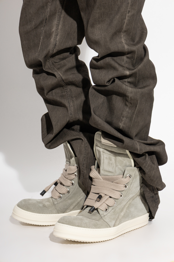 Rick Owens ‘Jumbolace Geobasket’ high-top sneakers