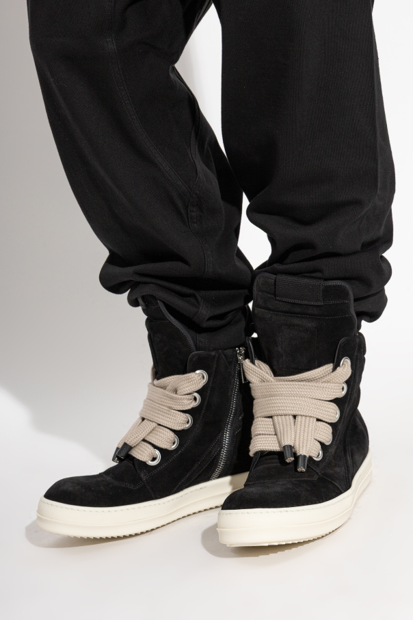 Rick Owens Buty sportowe za kostkę ‘Jumbolace Geobasket’
