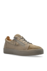 Giuseppe Zanotti beige Suede sneakers