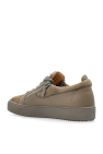 Giuseppe Zanotti beige Suede sneakers