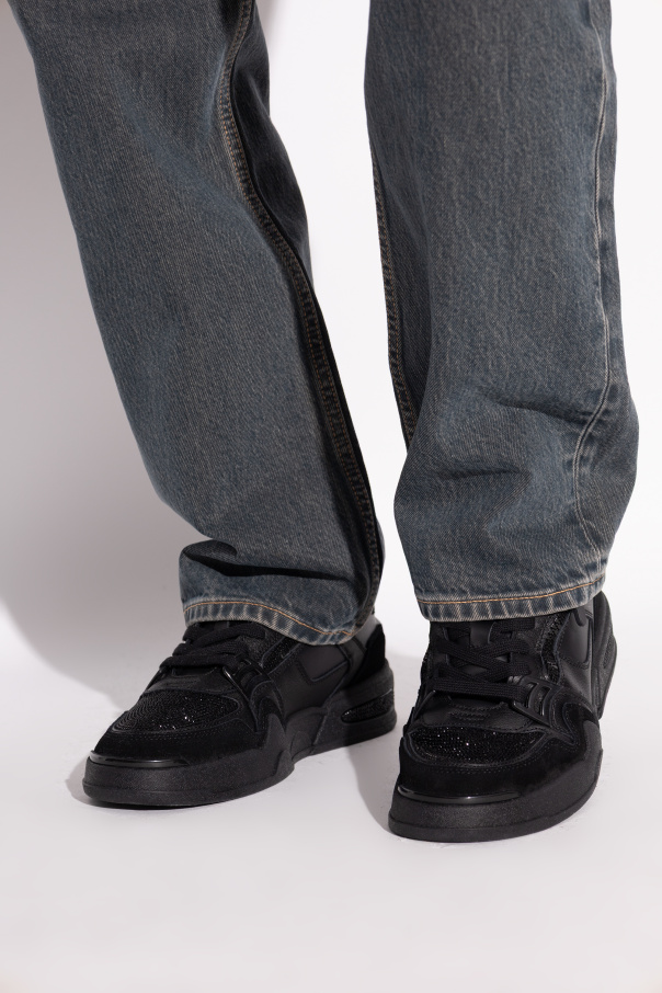 Giuseppe Zanotti Sports shoes with shimmering crystals