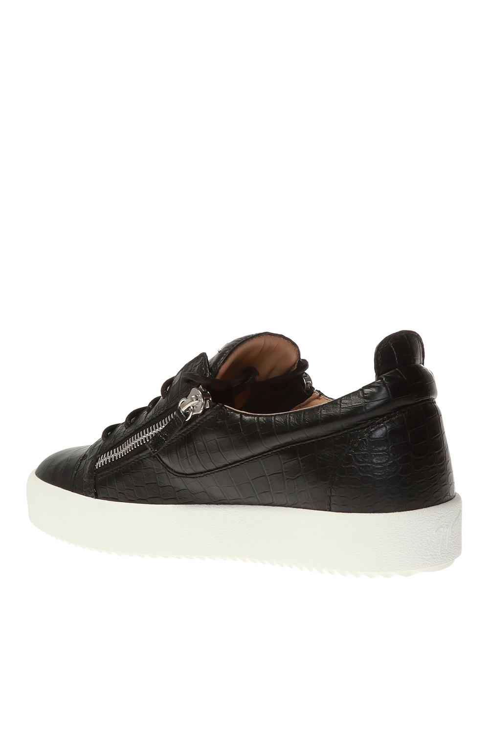 Giuseppe Zanotti Men's Frankie Monogram Low-top Sneakers