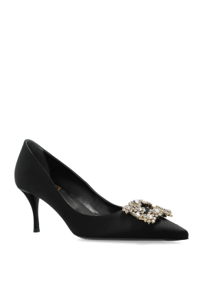 Roger Vivier Satin high heels ‘Efflorescence’