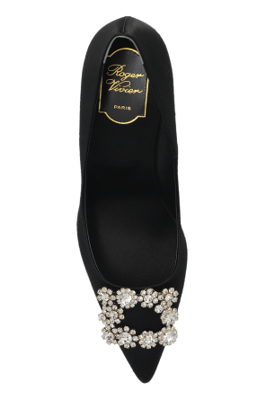 Roger Vivier Satin high heels ‘Efflorescence’