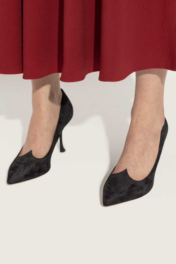 Roger Vivier Suede heeled shoes `I Love`