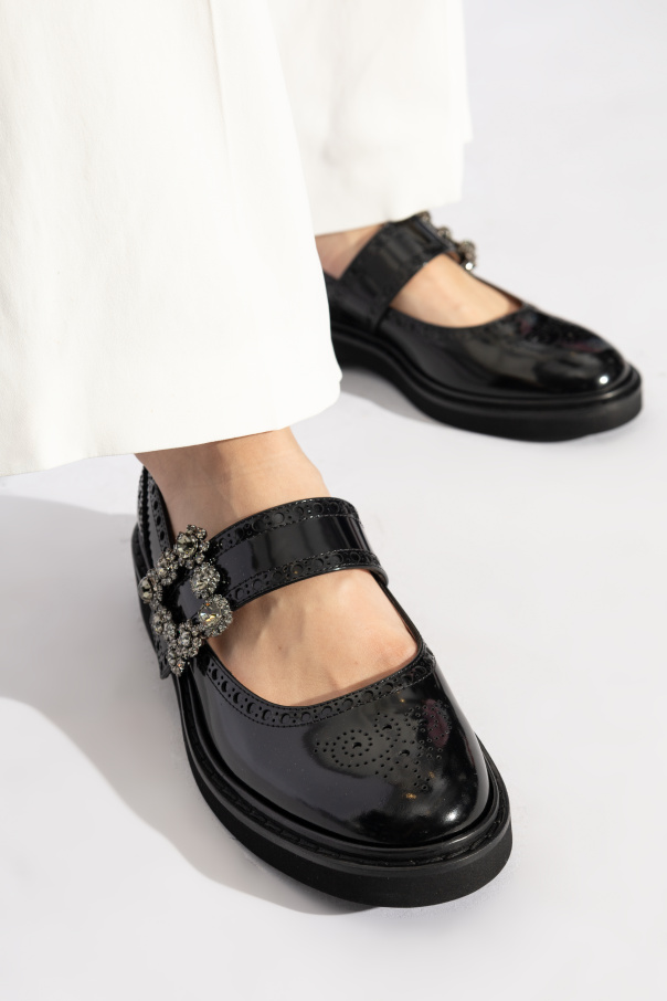 Roger Vivier Botas de cuero ‘Viv’Rangers’