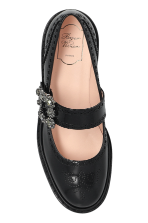 Roger Vivier Botas de cuero ‘Viv’Rangers’