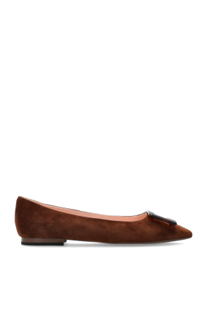 Suede ballerinas `Gommettine`