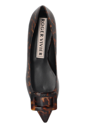 Roger Vivier Leather ballet flats
