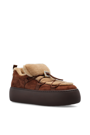 Roger Vivier Wildleder-Schuhe mit Plateau