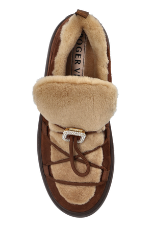 Roger Vivier Wildleder-Schuhe mit Plateau