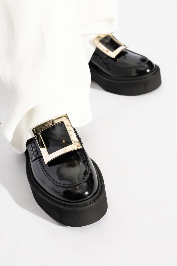Roger Vivier Botas de cuero ‘Viv’Rangers’