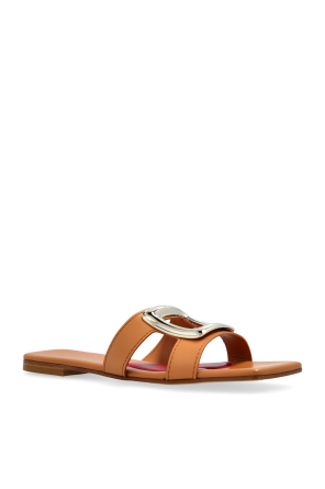 Roger Vivier Skórzane klapki