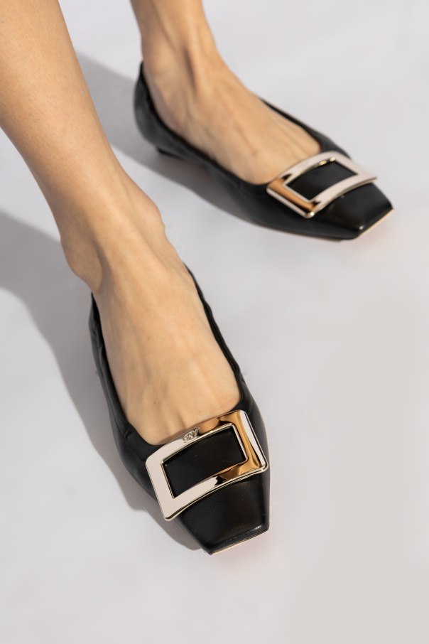Roger Vivier Leather ballerinas ‘Belle Vivier’
