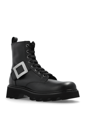 Roger Vivier 'Viv' Rangers leather boots